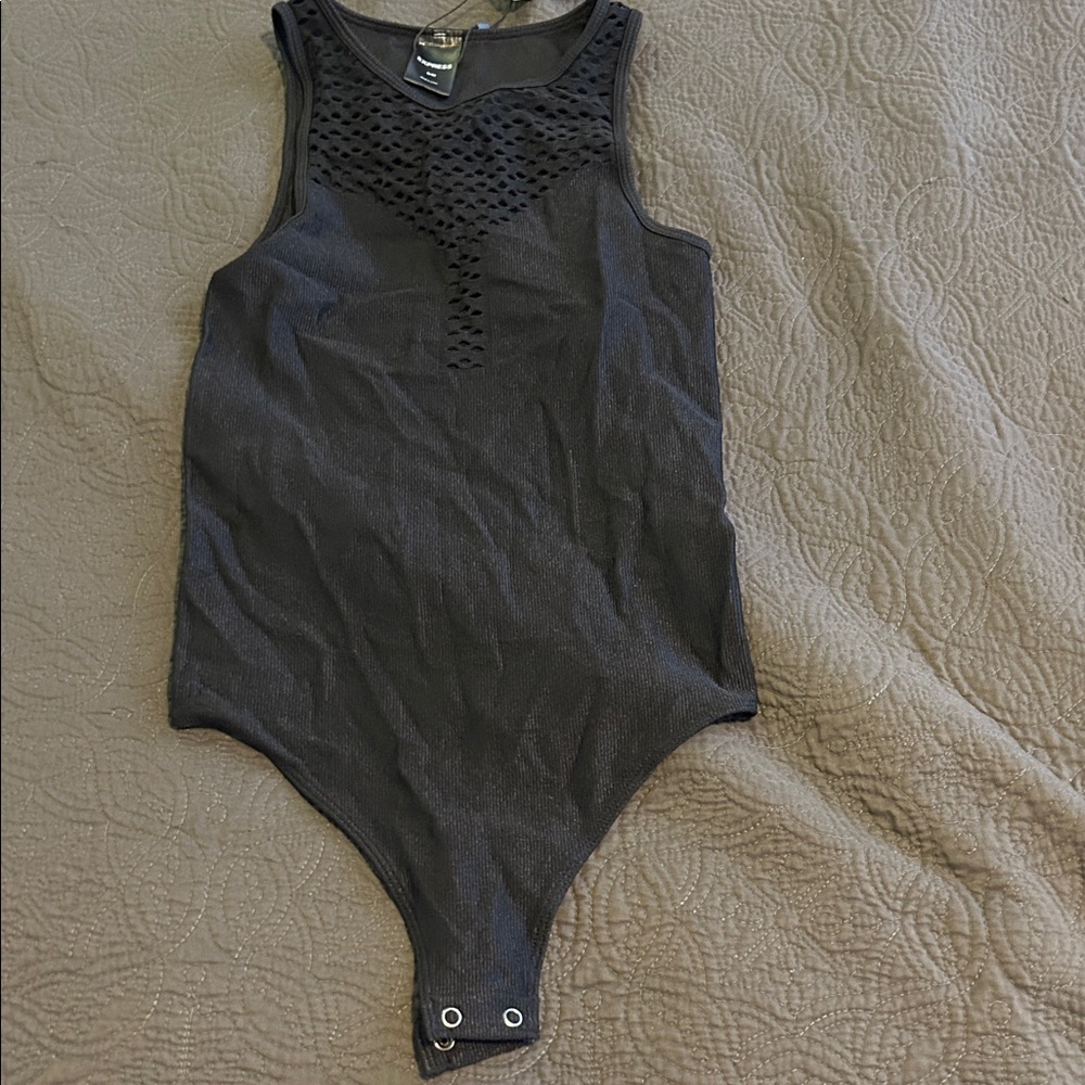 Express Black Bodysuit